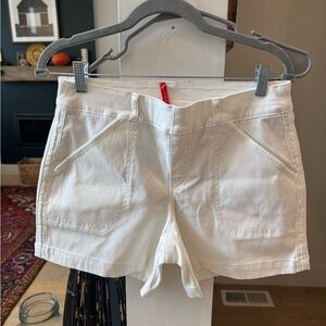 SPANX Women's White Jean Shorts